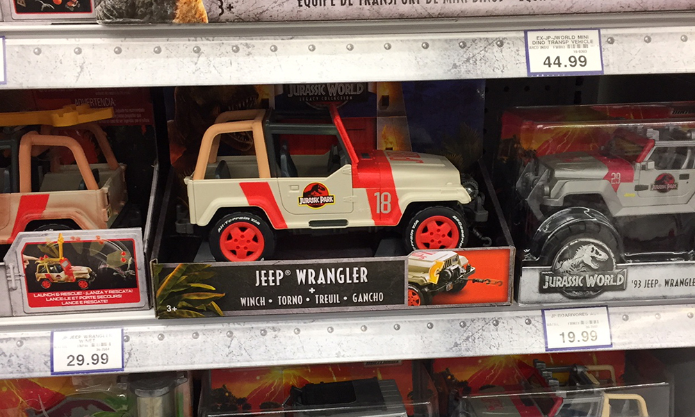 jurassic world jeep toy