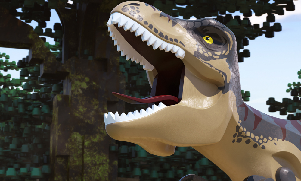 lego jurassic world exhibit