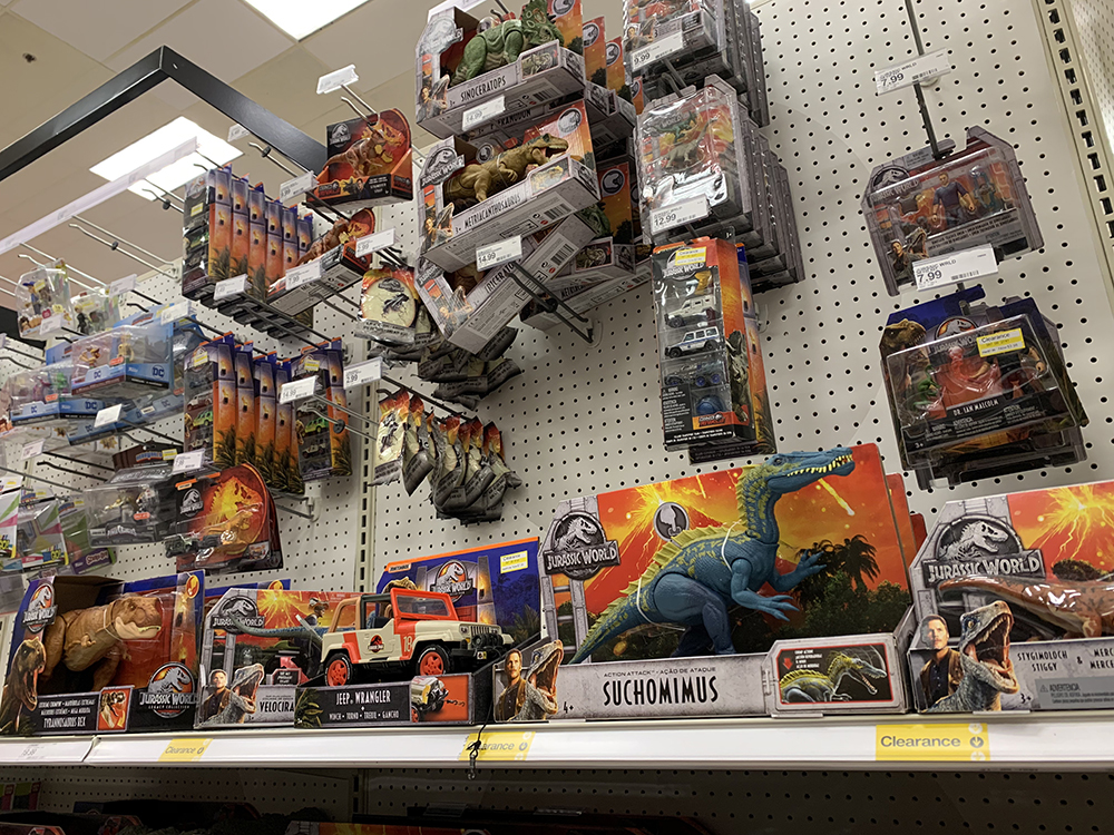 all the jurassic world toys