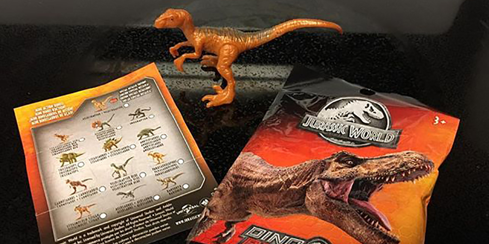 jurassic world dino rivals mini action dinos