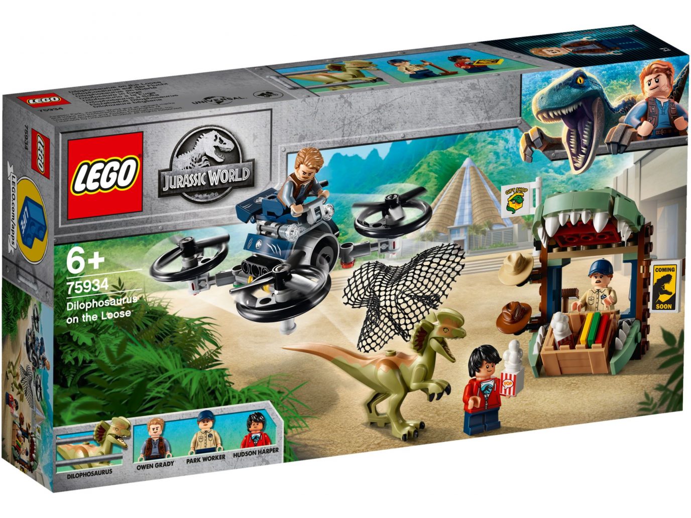 isla nublar jurassic park lego
