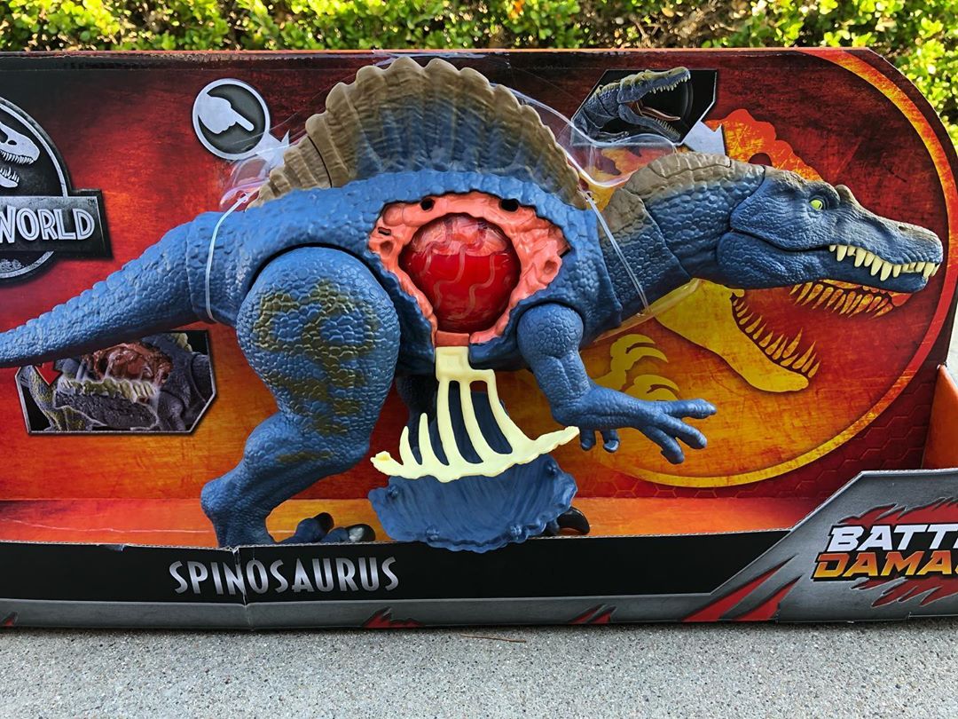 jurassic world spinosaurus mattel