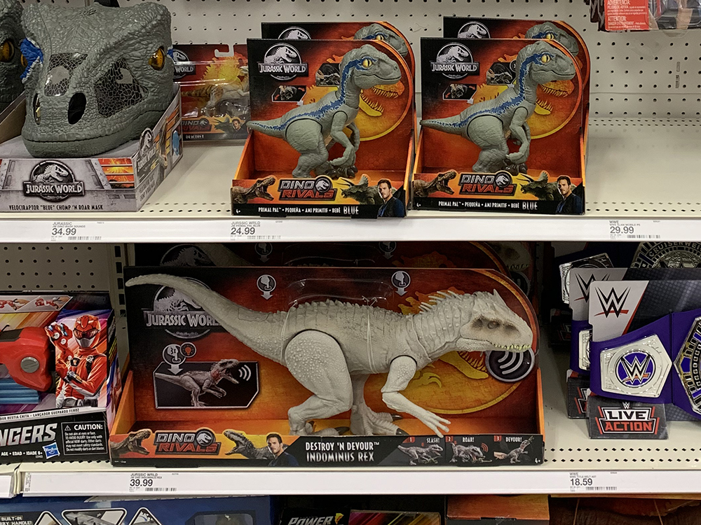lego jurassic park blue targets