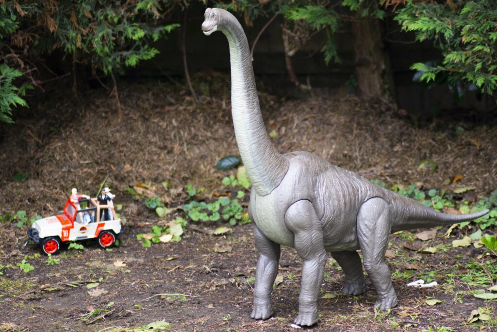 jouet jurassic world brachiosaurus
