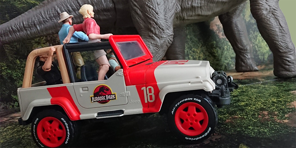 jurassic park remote control car