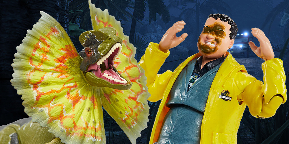 dennis nedry and dilophosaurus pop