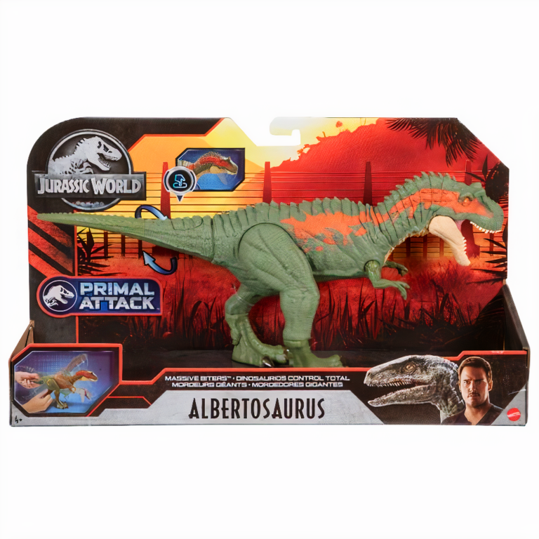 jurassic world toy bin