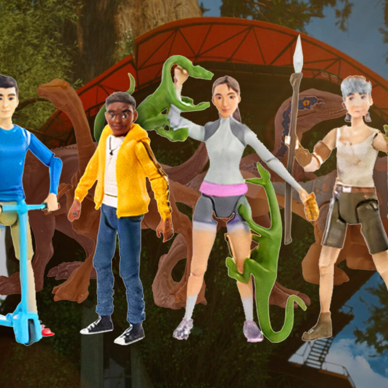 camp cretaceous mini figures