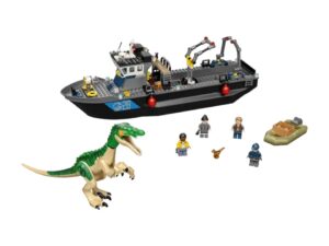 LEGO Jurassic World Camp Cretaceous Boat Set
