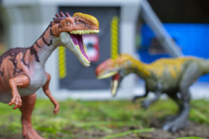 Monolophosaurus In Paddock